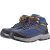 CAT Elmore Mid Safety Boots Steel Toe Caps Blue